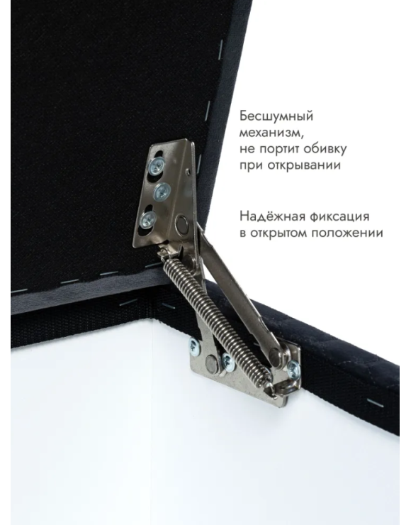 Банкетка Валенсия-96/темно-серый
