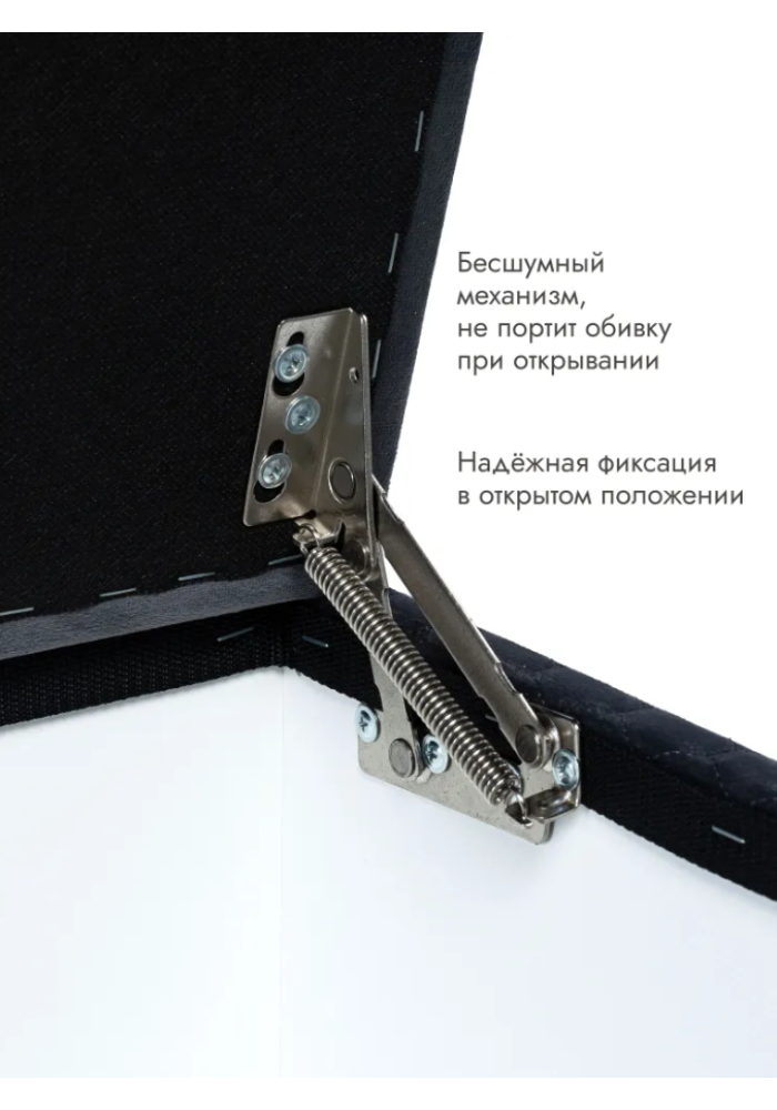 Банкетка Валенсия-96/темно-серый