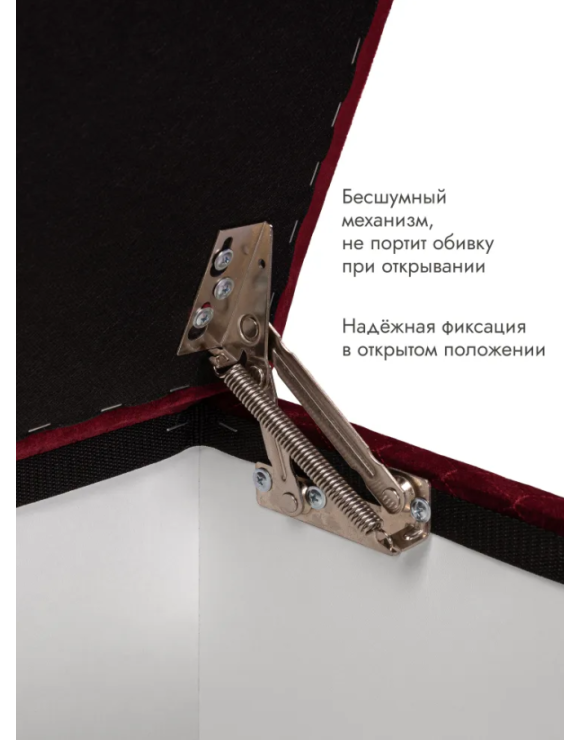 Банкетка Валенсия-96/красный