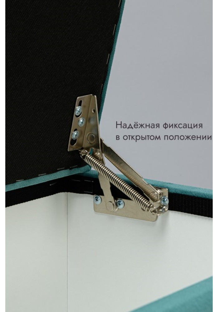 Пуф Ричмонд-120/Велюр/бирюзовый