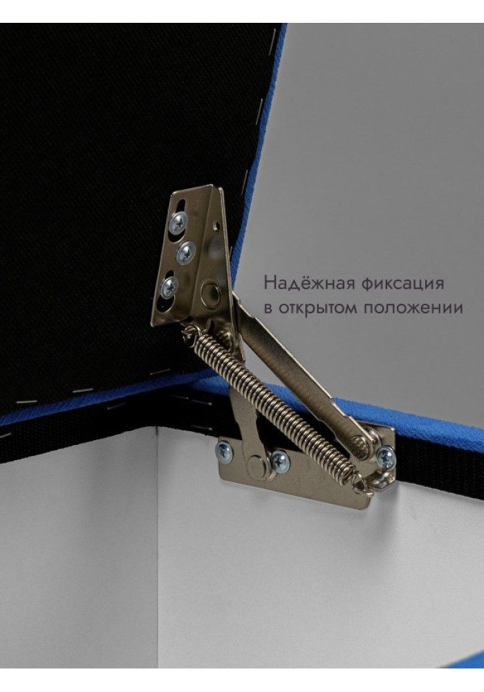 Пуф Ричмонд-120/Велюр/синий
