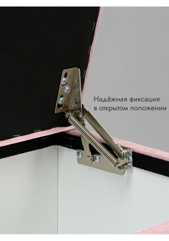 Пуф Ричмонд-120/Велюр/светло-розовый