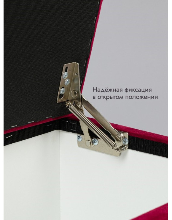 Пуф Ричмонд-96/Велюр/красный