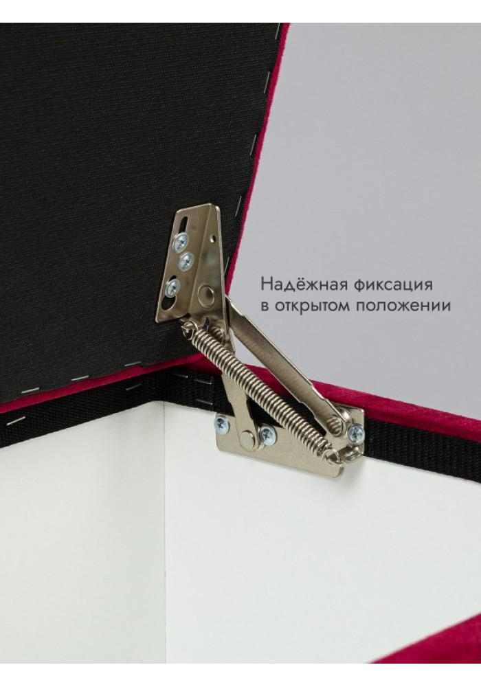 Пуф Ричмонд-96/Велюр/красный