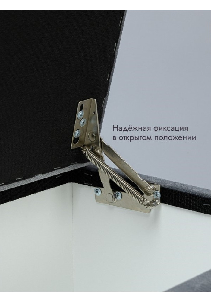 Пуф Ричмонд-96/Велюр/серый