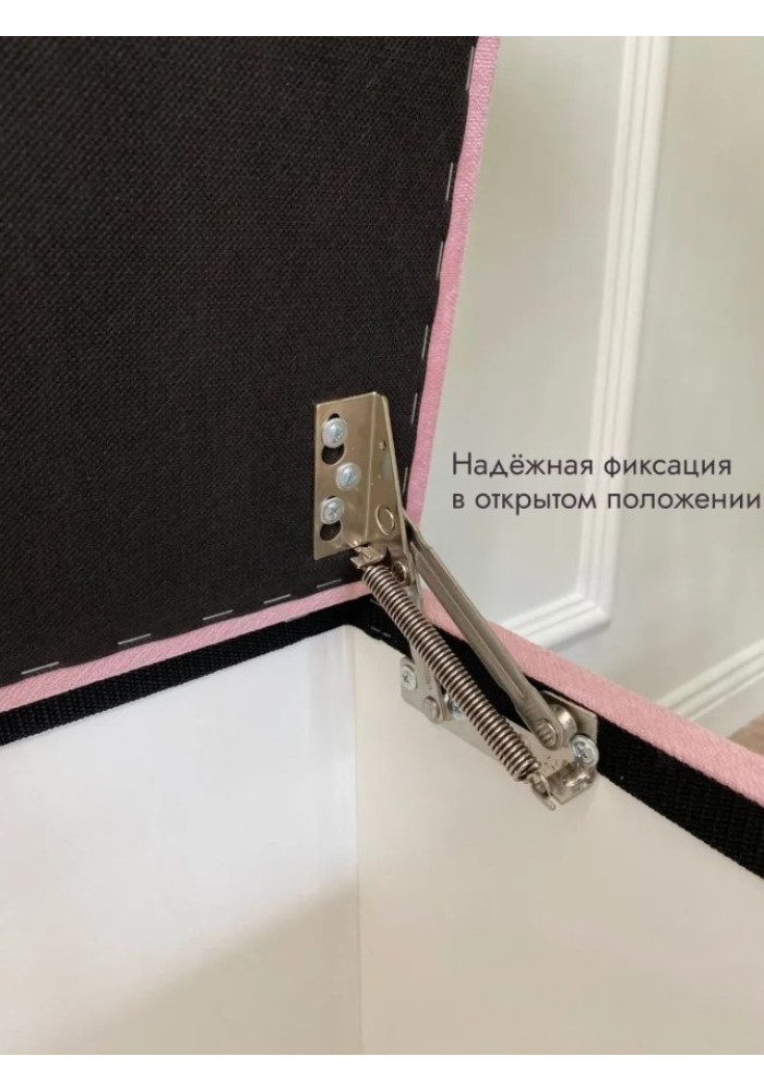 Пуф Ричмонд-96/Велюр/светло-розовый